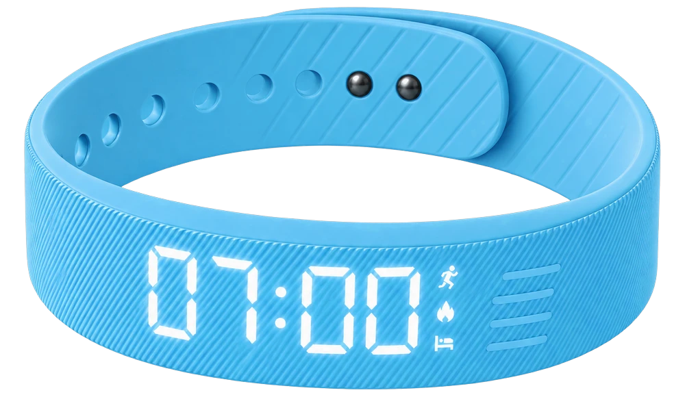 Aubéa vibrating alarm bracelet, Blue colour