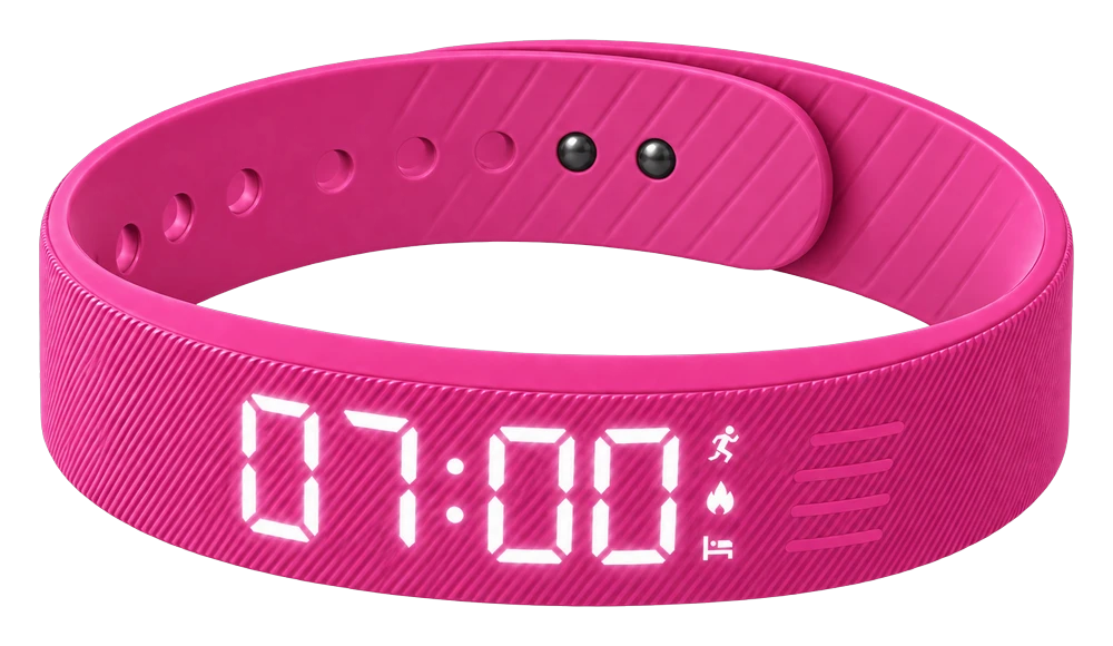 Aubéa trilwekker-armband, kleur Roze